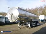 Magyar Fuel tank inox 39 m3 / 9 comp
