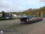 Broshuis 4-axle semi-lowbed trailer 71t + ramps + extendable