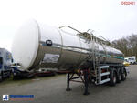 Crane Fruehauf Food tank inox 30 m3 / 1 comp