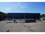 Renders NEW 3 AXLE MULTI CONTAINER TRANSPORT TRAILER EXTENDABLE 45 FT