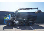 Ginaf X 3335 S 6X6 2 SIDE TIPPER WITH CRANE
